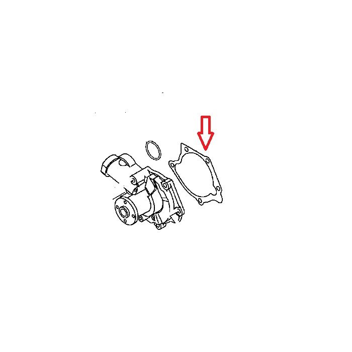 Gasket, Water Pump (Genuine) EVO8-9