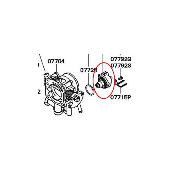 Idle Air Control Valve (Genuine) - EVO7-9