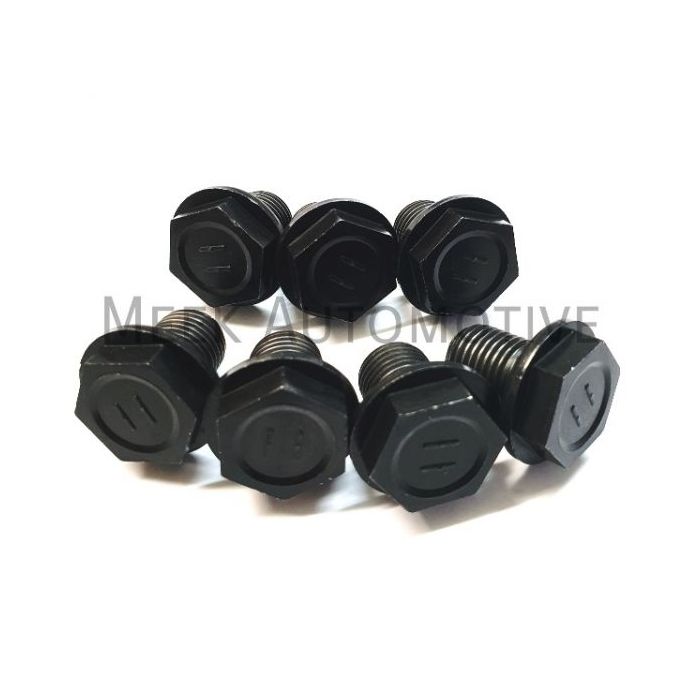 Flywheel Bolt Set (7) 12x15.2mm (Genuine) - EVO4-9