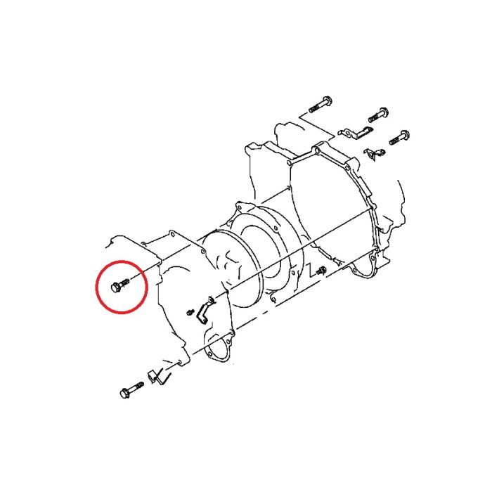 Bolt, T/M Connecting 10x40mm (Genuine) EVO4-9