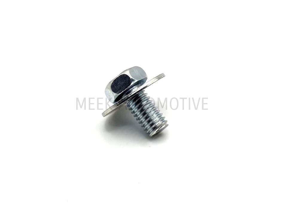 Bolt, Plastic Undertray Washer Assy 6x12mm (Genuine) EVOX, Ralliart