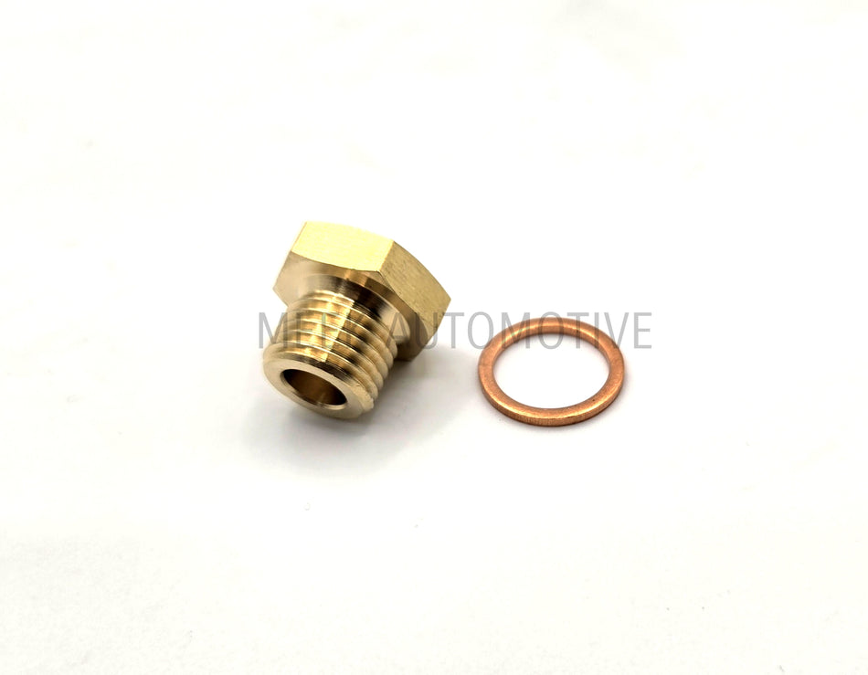Gauge Adaptor, Oil Temp Sender  1/8" NPT To M14x1.5 (Engine Sump)
