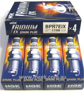 NGK-BPR7EIX (Iridium) Spark Plugs (set of 4) - EVO1-8, Galant VR4 4G63T