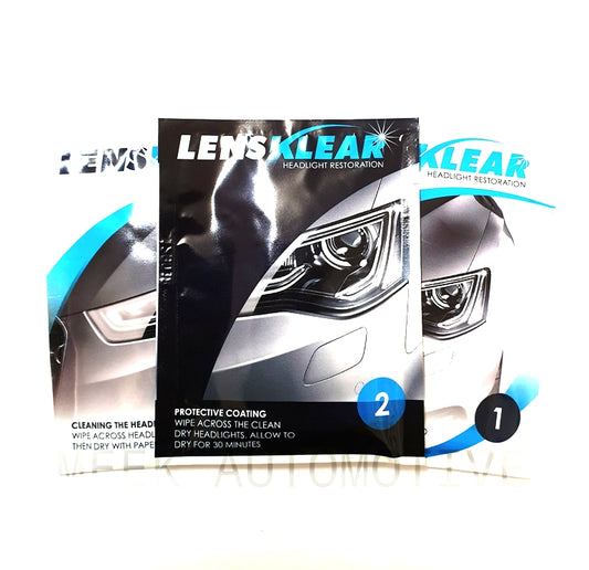 LensKlear Wipes Headlight Restoration Kit