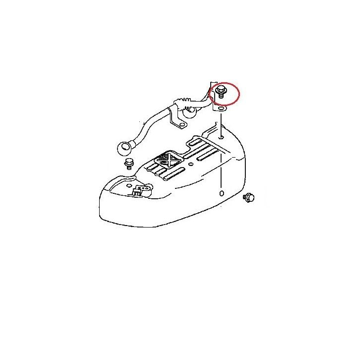 Bolt, Exhaust Manifold Washer Assembled 8x16mm (Genuine) EVO4-9