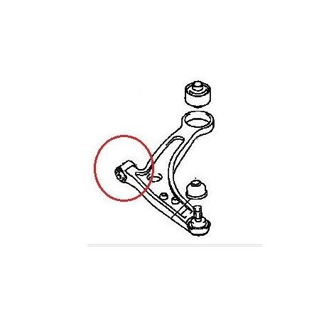 Bush, Front Control Arm Front - EVO7-9
