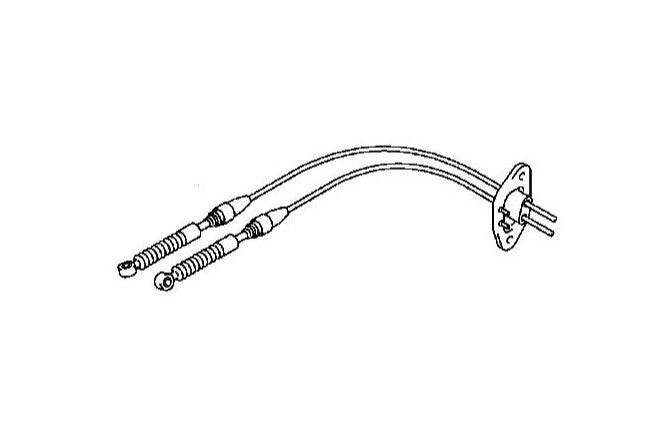 Cables, Gear Shift 5M/T (Genuine) EVO7-9