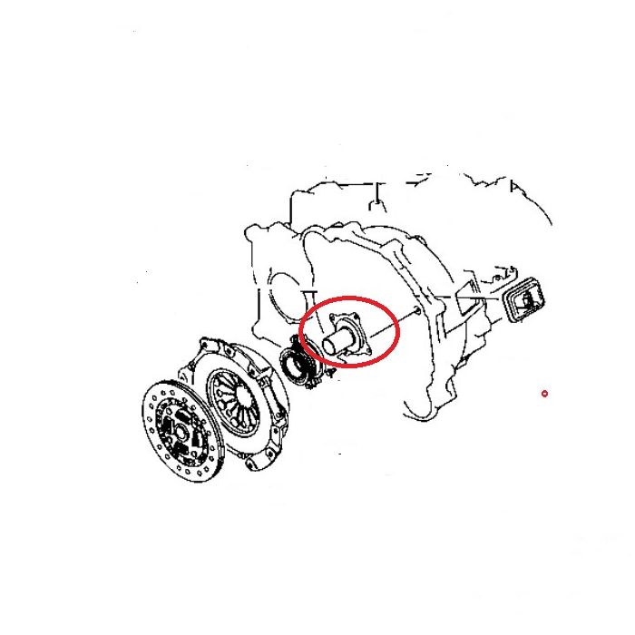 Retainer, Gearbox 5M/T (Genuine) EVO4-9