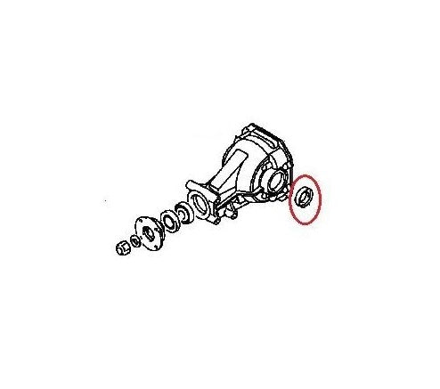 Seal, Driveshaft LH & RH (Genuine) - EVO1-3, Galant VR4 4G63T